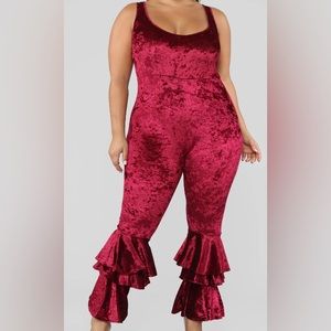 Cha Cha In Love Jumpsuit | Wine